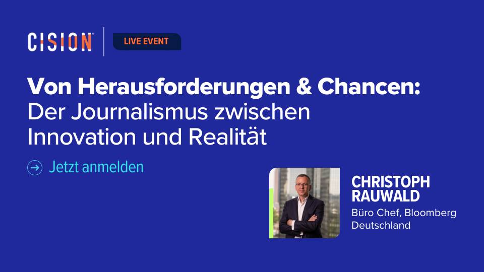 CISION Meets... Christoph Rauwald (Bloomberg) CISION Meets... Christoph Rauwald (Bloomberg)